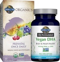 Garten des Lebens Einmal täglich Vegan DHA + Pränatal Multi Bundle: Dr Formuliert Vegan DHA 30 Softgels + Bios Pränatal Einmal täglich Multivitamine mit Folate für Frauen Pränatal Gesundheit, 30 Tabletten