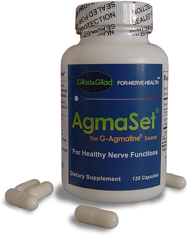 AgmaSet - Beilage von Gilad&Gilad Die Wissenschaftler, die Agmatine für Nerve Health entdeckten.