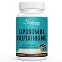 2400 MG Liposomale Glutathione Softgele, Max Absorption, Wirkstoff L-Glutathion reduziert (GSH), mit Hyaluronsäure, Resveratrol, Master Antioxidantien für Detox, Gehirn, Immunsystem, 60 Softgele