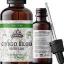 Ginkgo Biloba Tinkture Bio Ginkgo Biloba Extrakt (Ginkgo Biloba) Getrocknete Blatt Kräuterergänzung 2 oz