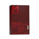 Mdrive Boost et Burn Testostérone Support Supplément et Fat Burner avec Zinc, KSM-66 Ashwagandha, Advantra Z, 75 Capsules