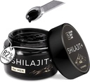 Shilajit Pure Himalayan Organic Shilajit Resin 50g - Maximum Daily Dose 500mg - Natürliche Shilajit für Männer mit 85+ Trace Minerals & Fulvic Säure für Energieunterstützung Immununterstützung 50 Gramm