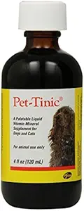Pfizer Animal Pet-Tinic Vitamin-Mineralergänzung für Hunde und Katzen, 4-Ounce von Pfizer Animal
