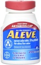 Aleve Tablets mit Easy Open Arthritis Cap, Naproxen Sodium, 220mg (NSAID) Pain Reliever/Fever Reducer, 200 Count (Pack von 2)