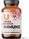 UMZU Immunitätsergänzung | Natürliche Energie und Immunsystem Unterstützung mit Vitamin C, D, Elderberry, Zink, Magnesium & Cordyceps (30 Kapseln)