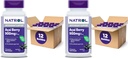 Natrol Acai Berry, Dietary Supplement, Antioxidant Protection & Defense, The Ultimate Super Fruit, 1,000 mg Veggie Capsules, 75 Count (Pack of 24)