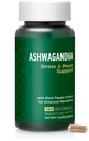 Ashwagandha 500mg – Stress-Relief, Stimmungs- und Relaxation mit schwarzem Pfeffer, 120 Vegan Kapseln
