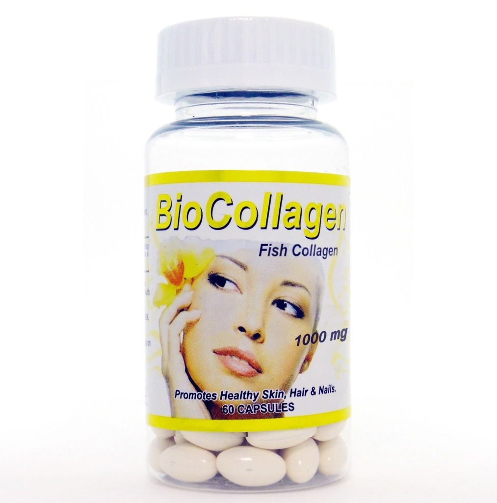 Biokollagen Bio Collagen Colageno Vitamin C Antiaging Haut Haar Nagel Knochen 1000mg
