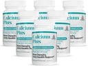 TURNER Calcium Plus, All-Natural Marine Calcium Supplement, mit UAF1000+ Super Antioxidant, Magnesium + Vitamine K2 & D3, unterstützt Knochendichte und Gelenkgesundheit, 6 Flaschen, 540 Kappen, 6 Monate Versorgung