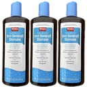 3 Pack Therapeutische Kohle Tar Gel Shampoo Anti Dandruff - Psoriasis, Seborrheic Dermatitis, 16 Unze jede Flasche - Große Größe - T Gel