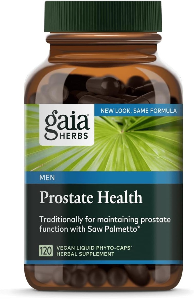 Gaia Herbs - Santé de la prostate - 120 Caps phyto liquides végétaliens