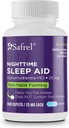 Safrel Nighttime Sleep Aid, Diphenhydramin HCl 25mg | Strong Non Habit-Forming Restful Sleep Support für Männer & Frauen | Fall Asleep Faster & Wake up Refreshed (1000 Count (Pack of 1), 1000, Count)