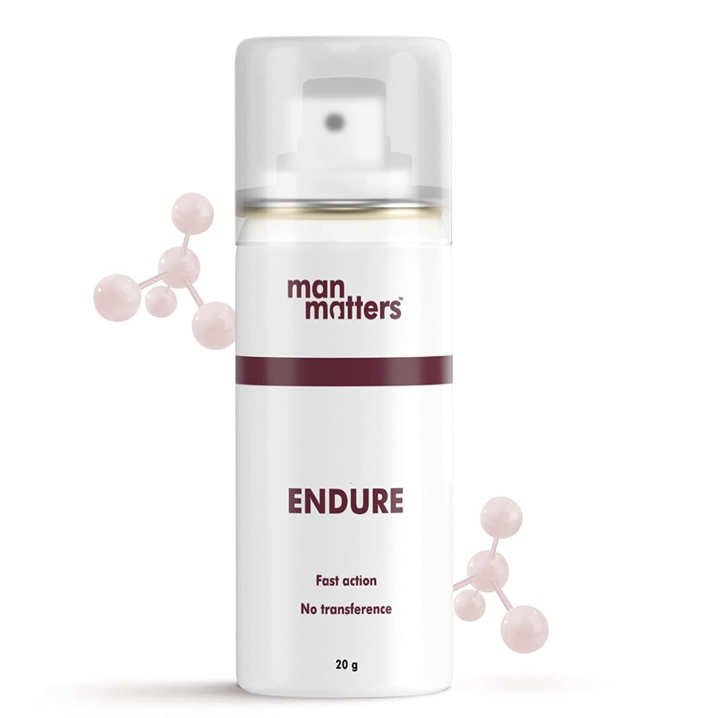 Vette Mans Matt ENDURE Long Dernier spray non transférable pour les hommes