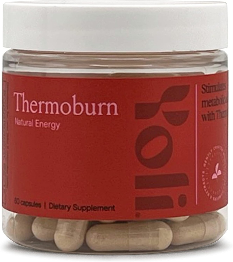 Yoli® Thermoburn Energy Supplement mit grünem Teeblatt, Guarana, Choline, Himbeere Ketone und Thermo-G Proprietary Blend - Energy Vitamin, 60 Kapseln