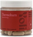 Yoli® Thermoburn Energy Supplement mit grünem Teeblatt, Guarana, Choline, Himbeere Ketone und Thermo-G Proprietary Blend - Energy Vitamin, 60 Kapseln