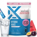 CardoMax Hydromax Mélange de boissons électrolytiques –Wavecrusher Flavor 15 emballages liquides avec potassium et magnésium – Zéro sucre, kéto et électrolytes végétaliens pour l'hydratation rapide et supplément de récupération