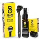 Der Bart Club Derma Roller, Reinigungsspray & Ersatzkopf - Bart Roller mit Reinigungsspray und Ersatzkopf