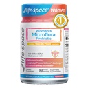 Life-Space Probiotikum für Frauen, 2 Monate Serving, Unterstützung gesunde vaginale Mikroflora & Komfort, tägliche Ergänzung für Frauen, pH-Balance mit Lactobacillus rhamnosus, 6,3 Milliarden CFU & 6 Stämme, 60 ct