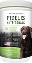 FIDELIS Probiotic Plus+ Probiotiques pour chiens, santé digestive Gut, levure, démangeaisons peau/oreilles, Paw Licking, supplément de traitement pour chiens sans danger pour les animaux, adultes, grands et petits, fabriqués aux États-Unis, Duck Flavor, 120 Chews