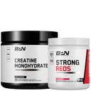 BARE PERFORMANCE NUTRITION BPN Créatine Monohydratée et Rouges forts Bundle