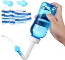 Carllg Neti Pot - Nasal Bewässerungsflasche mit Sinus Rinse Salz für Erwachsene & Kinder (300ml Flasche mit 30 Salzpackungen)