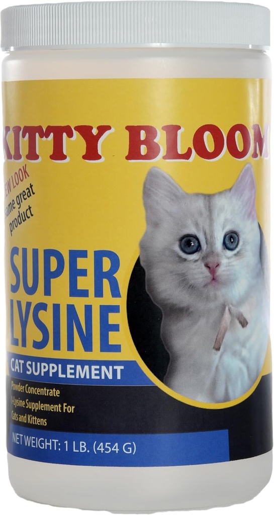 Super Lysine | Der Ultimate Immun Booster für Katzen | Real Cheese und Chicken Liver Flavor (16 Unze (1 lb.))