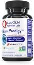 Quantum Nutrition Labs Brain Prodigy - Gehirn-Ergänzungen für Gedächtnis und Fokus, Fokus-Ergänzung, Vitamin für Konzentration und Gedächtnis Unterstützung für Erwachsene, für Männer und Frauen - 120 vegetarische Kapseln