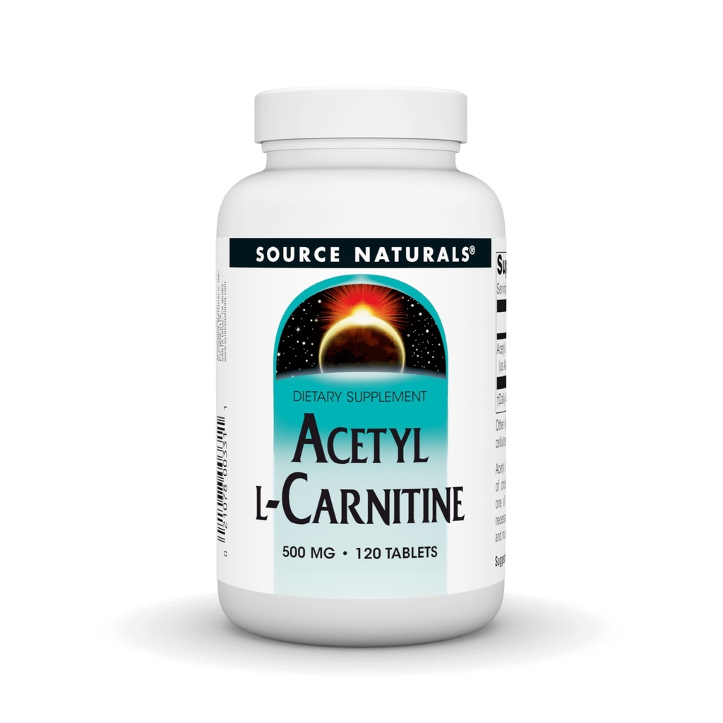 Quelle Naturals Acetyl L-Carnitin 500 Mg Tablet, 120 Count