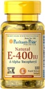 Puritan's Pride Vitamin E 268 mg Gemischte Tocopherole Natürliche Immununterstützung von Pride®, 400 IU /, 100 Count
