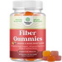Tasty Prebiotic Fiber Gummis für Erwachsene - High Fiber Supplement Gummis Vitamine für Erwachsene mit Prebiotic Soluble Chicory Root für Immunität und Verdauungsunterstützung - Non GMO Vegan Halal 60 Count