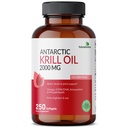 Futurebiotics Antarctic Krill Oil 2000mg mit Astaxanthin, Omega-3s EPA, DHA und Phospholipiden - 100% Pure Premium Krill Oil Heavy Metal Tested, Non GMO – 250 Softgels