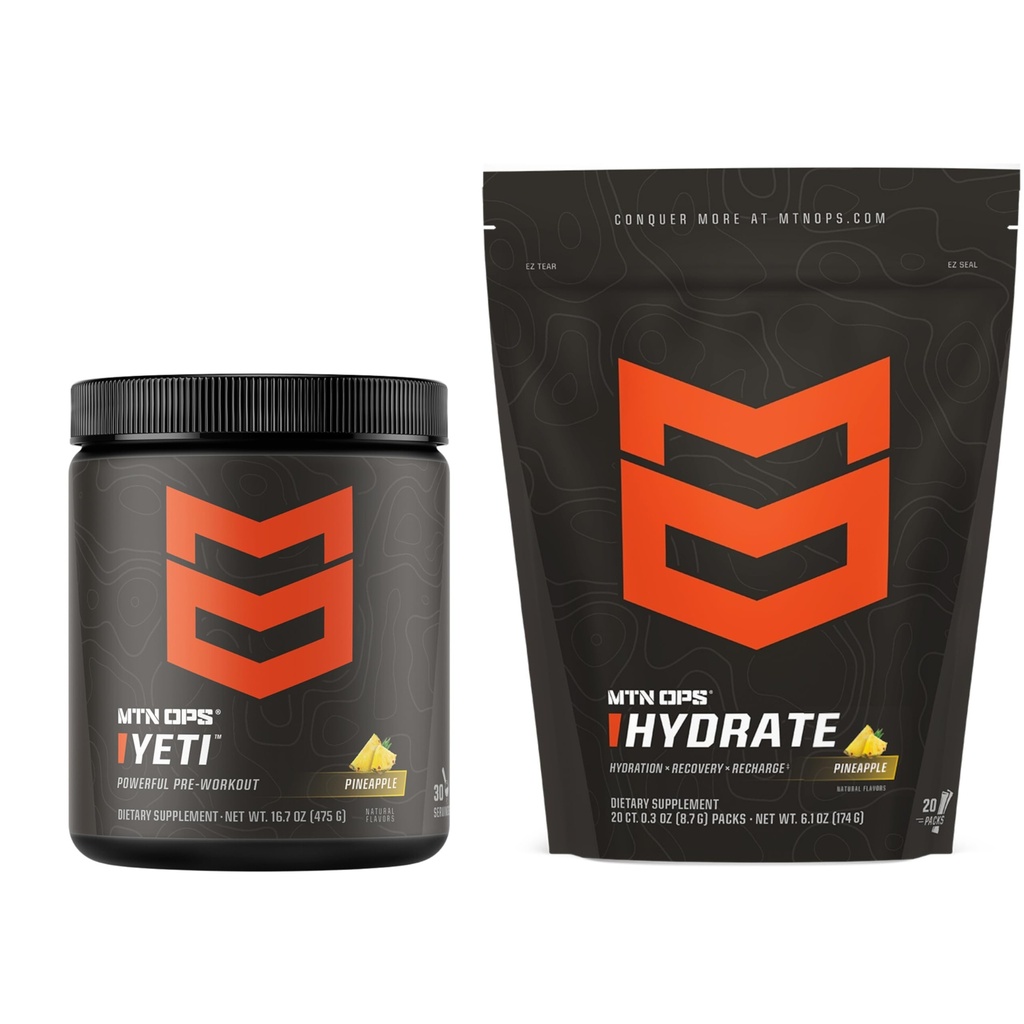 MTN OPS Yeti Ananas + Ensemble d'ananas hydratés