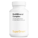 SuperSmart - Supplément complexe multiminérale (spectre complet) - avec Magnésium, Zinc, Boron, Calcium, Chrome, Sélénium, Iodine, Potassium - 90 capsules végétariennes sans OGM et sans gluten