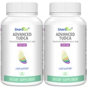 TUDCA Suppléments de soutien du foie 1200 mg-sels de bile testés par tiers pour le nettoyage du foie-formule végane à haute résistance pour le foie,Gallbladder,Kidney Health,2 gélules de bouteille-120