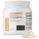 Bronson Poudre de vitamine C tamponnée Acide ascorbique tamponné de cristaux fins solubles d'ascorbate de sodium – favorise un système immunitaire sain et une protection cellulaire – puissant antioxydant - 1 kilogramme (2,2 lbs)