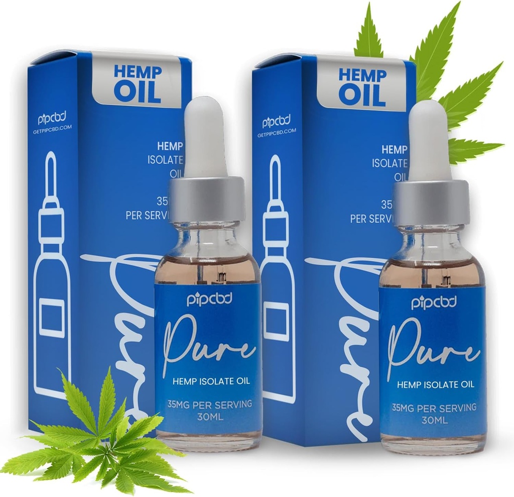 Pure Hemp Isolate O il – Bio Hanföl mit Kokosöl für täglichen Wellness-Support – Vegan, Glutenfrei, Lab-geprüfte Formel