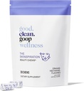 good.clean.goop Wellness The Skinsspiration Beauty Chews (en anglais seulement) Complément alimentaire pour la peau glorieuse (en anglais seulement) Vitamine E & Niacin (en anglais seulement) Orange Nectarine Flavored (en anglais seulement) Améliore la routine de soins de la peau (en anglais seulement) Pack de 30 Chews (en anglais seulement) Vegan