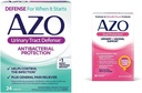 AZO Urinary Tract Defense Antibacterial Protection, Hilft die Kontrolle eines UTI, bis Sie einen Arzt 24 Count + Dual Protection, Urinary + Vaginal Support*, Prebiotic Plus Probiotic, 30 Count sehen können