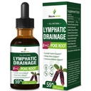 Poke Root Herb Lymphatic Drainage Drops for Lymph System Support, 8-en-1 Optimised Herbal Formula Supplement Tecture for Body Detox & Immune Support w/Cleavers Echinacea Extract. 2oz