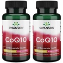 Swanson CoQ10 - Hilft die Förderung von Herzgesundheit, Energieunterstützung, & Aids Gesamte Herz-Kreislauf-System Gesundheit - Hilft, Coenzym Q10 Supplement - (100 Kapseln, 120mg Jeder) (2 Packung)