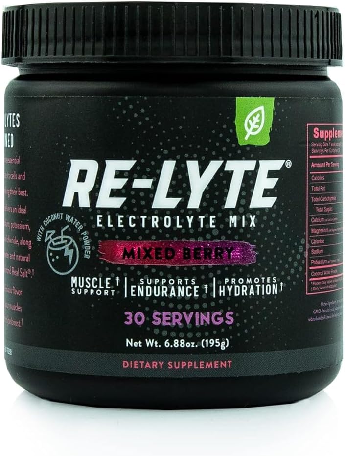 Generisches Re-Lyte Elektrolyt-Getränk-Mischung gemischt Berry 30 Portionen 6.88 oz.