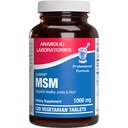 Methylsulfonylmethan MSM Supplement 1000mg - High Strength Soft Tissue & Joint Support Supplement mit MSM von OptiMSM - Vegetarian Non-GMO & Made in USA in cGMP Einrichtungen - 60 Servietten