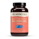 Dr Mercola Wild Caught Alaskan Salmon Oil, 30 portions (90 capsules), Oméga-3s, supplément alimentaire, soutient le cerveau sain et la fonction cognitive, non-OGM, certifié MSC