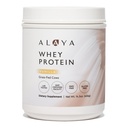 Alaya Naturals - Grass Fed Whey Protein Powder - Vanilla Flavor, All Natural, Hormone Free - 20g Protein per Servieren - Non-GMO, rBGH Free, Gluten Free - Große Quelle von BCAA