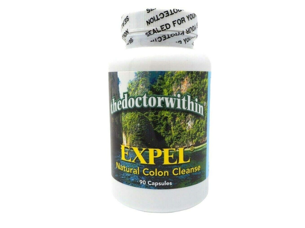 EXPEL - Herbal Digestive Unterstützung & Colon Cleanse Ergänzung | Natürliche Detox Formel | Unterstützt Regelmäßigkeit & Gut Gesundheit | 90 Kapseln