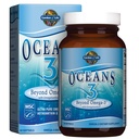 Garten des Lebens Ozeane 3 Jenseits von Omega-3 mit OmegaXanthin, EPA, DHA Supplements, Fischöl mit 1200 mg Omega 3, Astaxanthin & Braunalgenextrakt - 60 Softgels