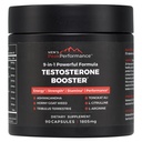 MEN'S PeakPerformance - Testosteron-Booster-Ergänzung für Männer - Boost Stamina, Muskelwachstum, Energie, Stärke, Ausdauer & Antrieb - Ashwagandha, Tribulus, L-Arginin, Tongkat Ali- 90 Kapseln