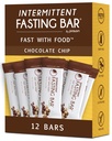 Prolon Fasting Bars | 5g Protein, 7g Fiber | Keto-Friendly, Gluten-Free, Dairy-Free, Plant-Based | Nutrition for Intermittent Fasting | Formuliert, um nicht zu brechen Ihr Fast | Chocolate Chip (12 Count)