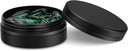 Small Pill Case, Durable Metal Pill Box, Airtight & Waterproof for Travel and Daily Use, Portable Vitamin Holder for Pocket, Purse - Black