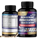 Cadane Resveratrol Supplement - 10in1 Plus mit Quercetin, Berberine, Grüner Tee, Grape Seed, Hawthorn Berry, Turmeric, Rhodiola Rosea, Ginkgo Biloba, und Schwarzer Pfeffer - 60 Kapseln